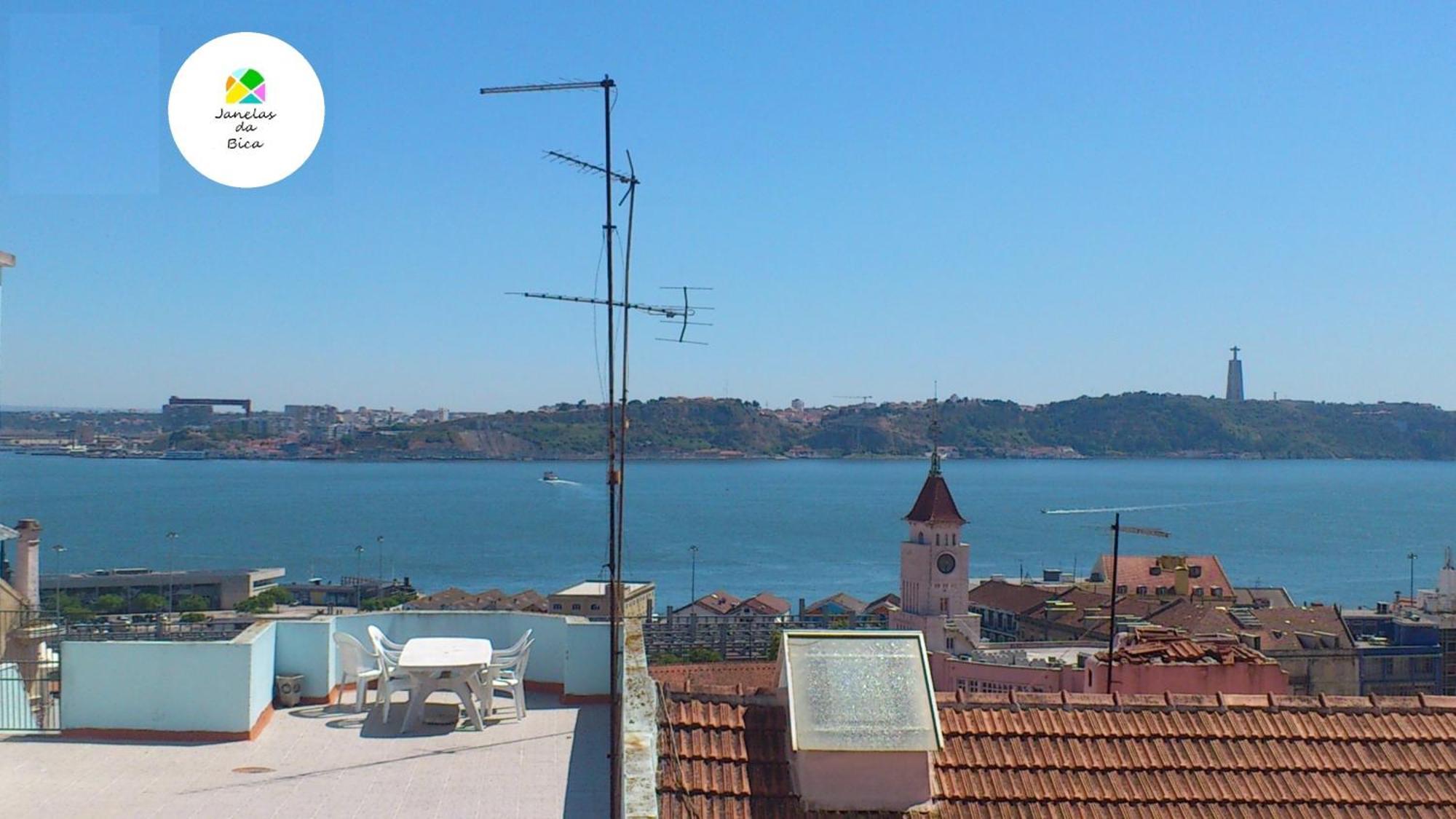 Windows Of Bica-great View Over River * Lisbon