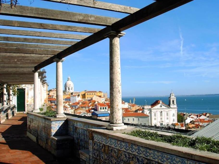 Windows Of Bica-great View Over River * Lisbon